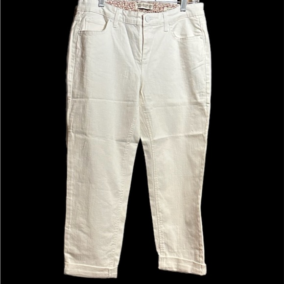 NWT Vintage America White Crops - Picture 1 of 8